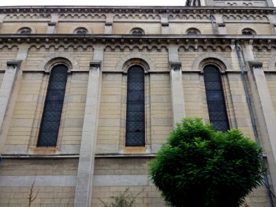 Vichy - Chapelle de l'hôpital, mur nord