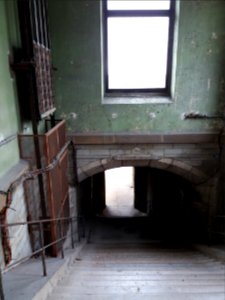 Vichy - Centre hospitalier, escalier (2)