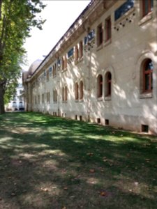 Vichy - Centre thermal des Dômes - Salle du grand dôme, profil extérieur