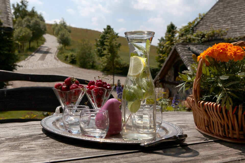 Dessert drinking summer