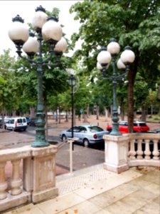 Vichy - Palais des Congrès, lampadaires