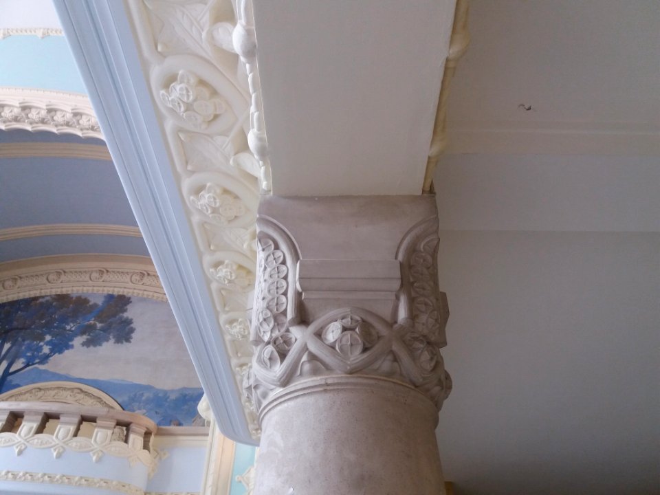 Vichy - Centre thermal des Dômes - Salle du grand dôme, chapiteau