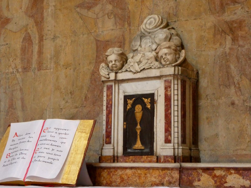 Vienne - Cathédrale Saint-Maurice - Tabernacle aux anges