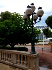 Vichy - Palais des Congrès, lampadaire