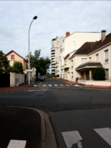 Vichy - Avenue du Lac d'Allier, vers l'ouest, depuis la rue Louis Blanc