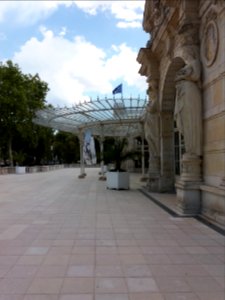 Vichy - Palais des Congrès, profil de la verrière