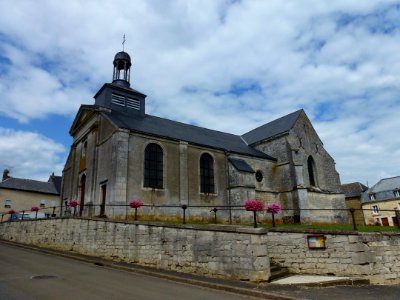 Viel-Saint-Rémy (Ardennes) église Saint-Remi, extérieur (2)