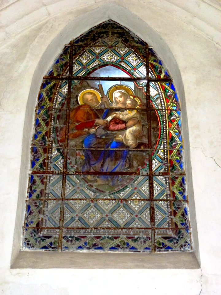 Viel-Saint-Rémy (Ardennes) église Saint-Remi, vitrail 01