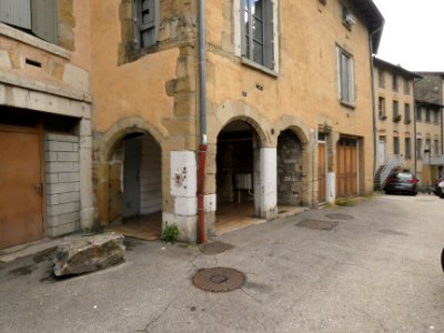 Vienne - Petite rue de la Cocarde - Maison au numéro 11