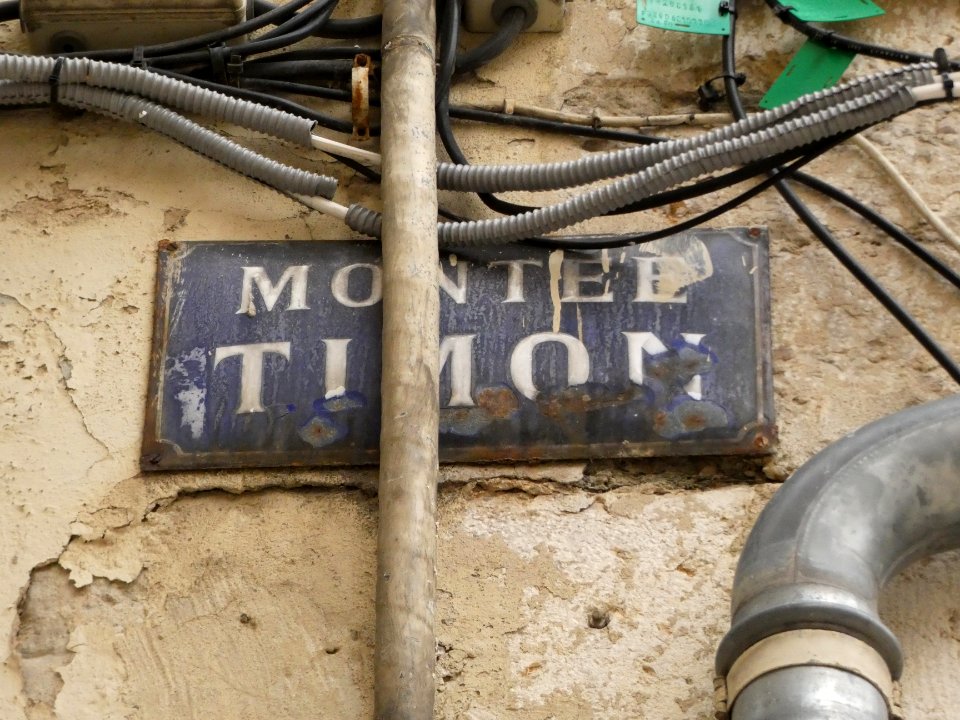 Vienne - Montée Timon - Plaque