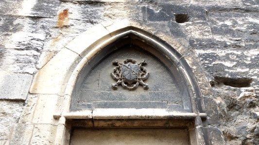 Vienne - Rue du Pape Calixte II - Cathédrale Saint Maurice - Haut d'une ancienne porte
