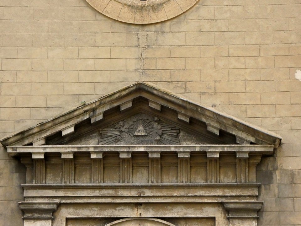 Vienne - Église Saint-Martin - Tympan