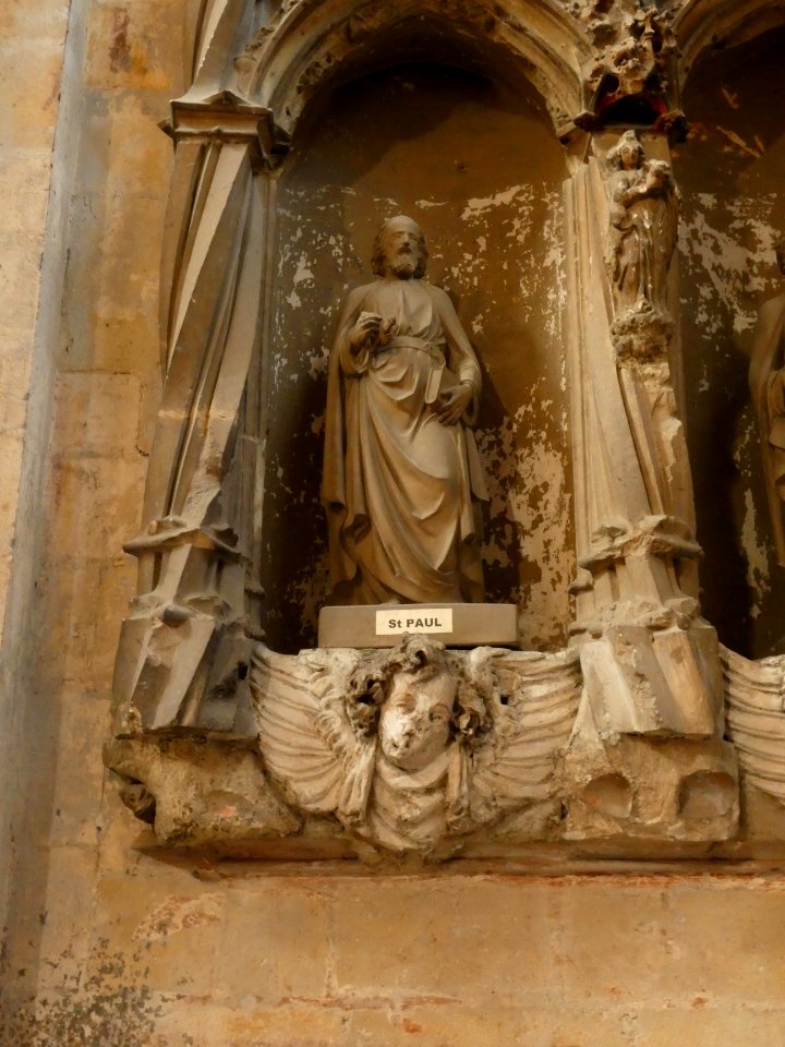Vienne - Cathédrale Saint-Maurice - Statue de saint Paul