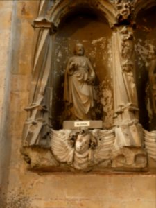 Vienne - Cathédrale Saint-Maurice - Statue de saint Paul