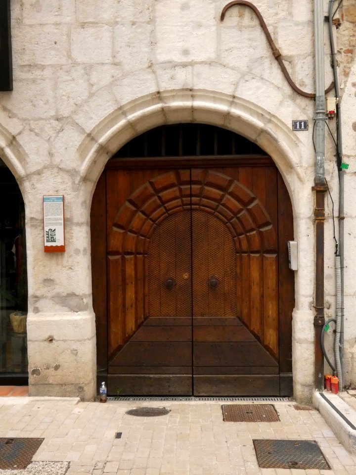 Vienne - Rue des Orfèvres - Hôtel Chevrier-Pérouse - Porte