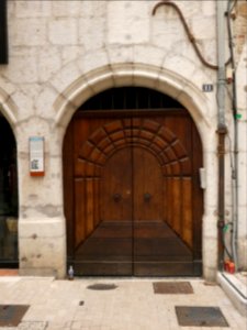 Vienne - Rue des Orfèvres - Hôtel Chevrier-Pérouse - Porte