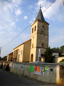 Vidouze (Hautes-Pyr, Fr) église
