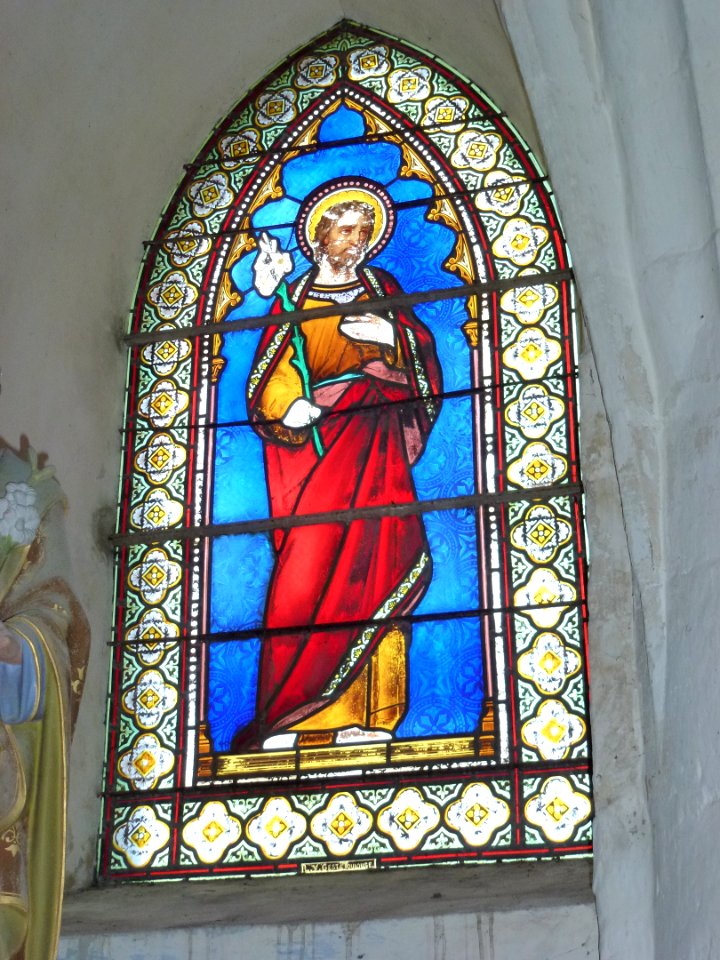 Viel-Saint-Rémy (Ardennes) église Saint-Remi, vitrail 02