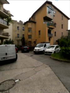 Vienne - Place de la Cocarde - Immeuble OPHLM