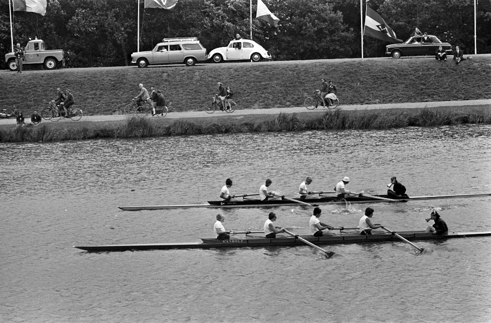 Vier met stuurvrouw, 1.000 meter. Gevecht tussen Viking en De Vliet, Bestanddeelnr 920-4179