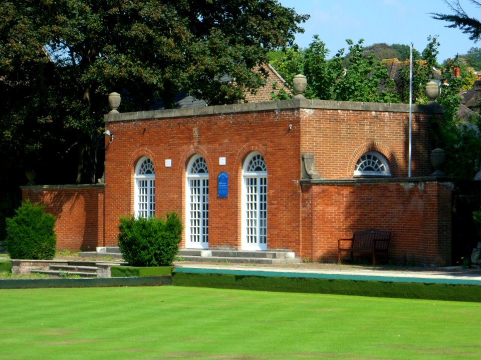 Vicarage Bowling Club, Preston Road, Preston Village, Brighton (August 2013)