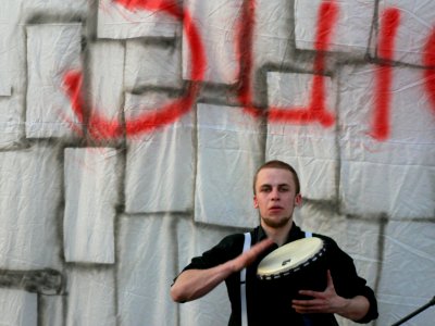 Vidas Bareikis @ Street Musician's Day, 2008