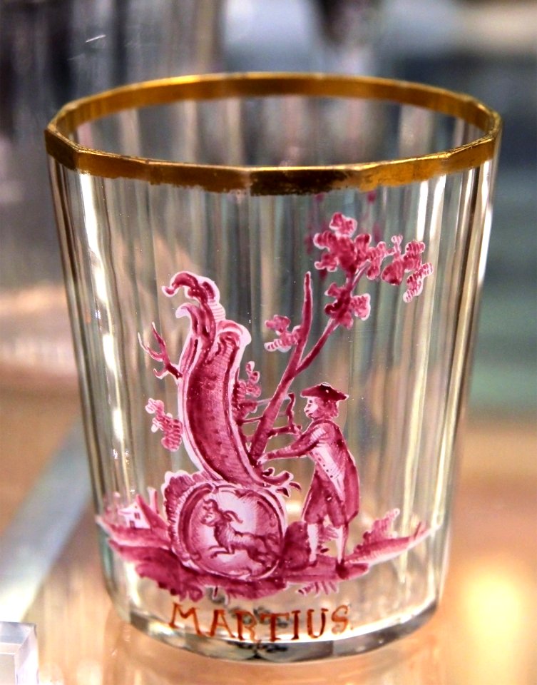 Victoria and Albert Museum 17042019 Glass Beaker from Bohemia 7322
