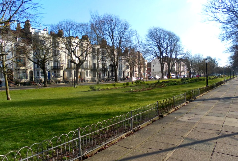 Victoria Gardens (Northern Section), Grand Parade, Brighton (March 2013)