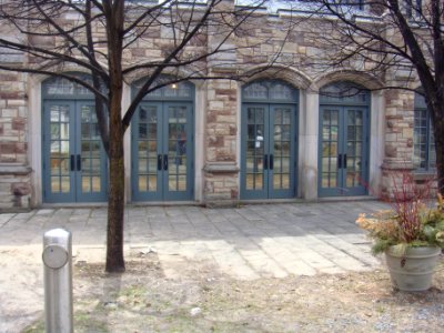 Victoria Hall and greenhouse in May 2015 - 20