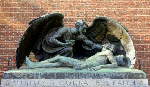 Victory of Mercy by Evelyn Beatrice Longman - Loomis Chaffee School - Windsor, Connecticut - DSC04808