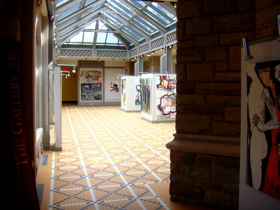 Victoria Hall and greenhouse in May 2015 - 05
