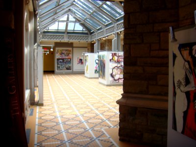 Victoria Hall and greenhouse in May 2015 - 05