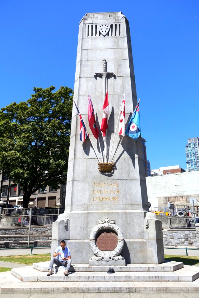 Victory Square Cenotaph - Vancouver, Canada - DSC09776