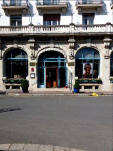 Vichy - Place Joseph Aletti, Aletti Palace, entrée