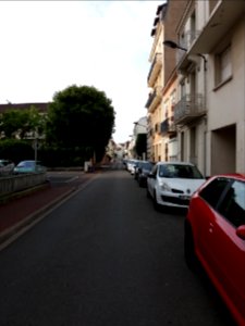 Vichy - Rue Pétillat, vers le sud, après le boulevard du Sichon