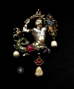 Victoria and Albert Museum Jewellery 11042019 The Canning Jewel Merman Baroque pearl 19th century 3013
