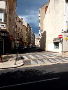 Vichy - Rue Nicolas Larbaud, depuis la rue de Paris