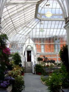 Victoria Hall and greenhouse in May 2015 - 12 photo