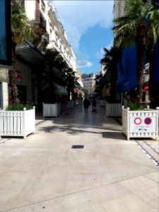 Vichy - Rue du Président Roosevelt, depuis la rue du Président Wilson