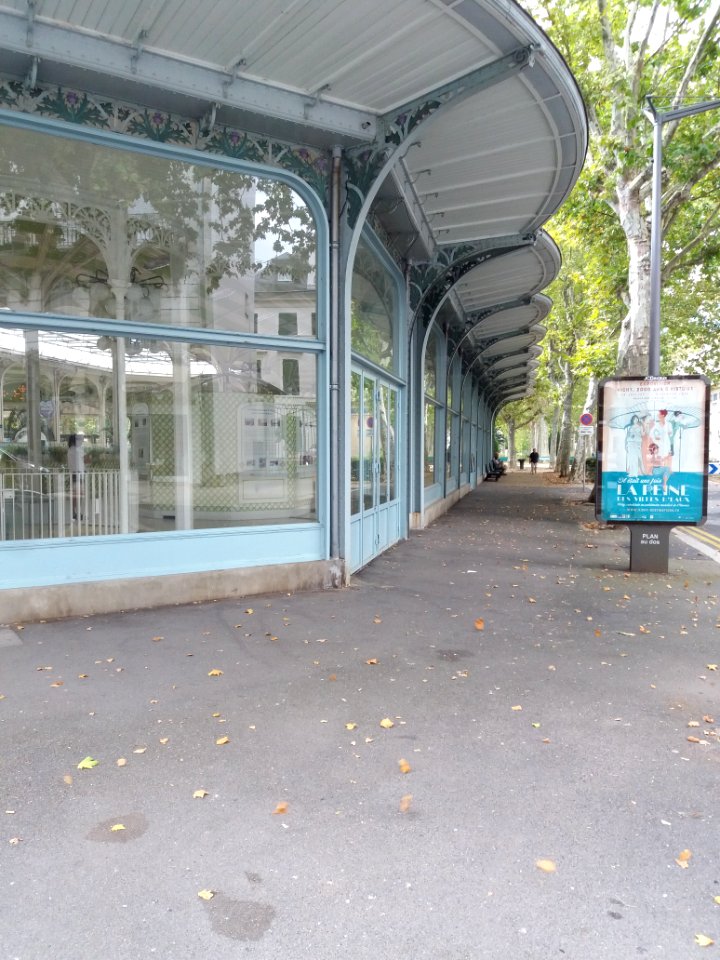 Vichy - Rue Lucas, hall des Sources