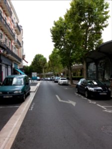 Vichy - Rue du Président Wilson, depuis la rue Lucas