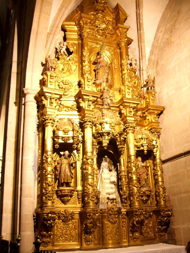Viana - Iglesia de Santa María - Retablo de la Virgen de la Nieva