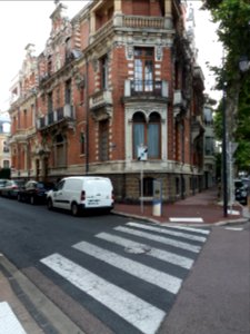 Vichy - Rue de Belgique, Castel Flamand, à l'angle du boulevard de Russie