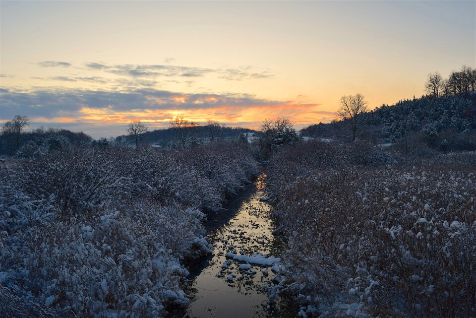 Landscape nature cold photo