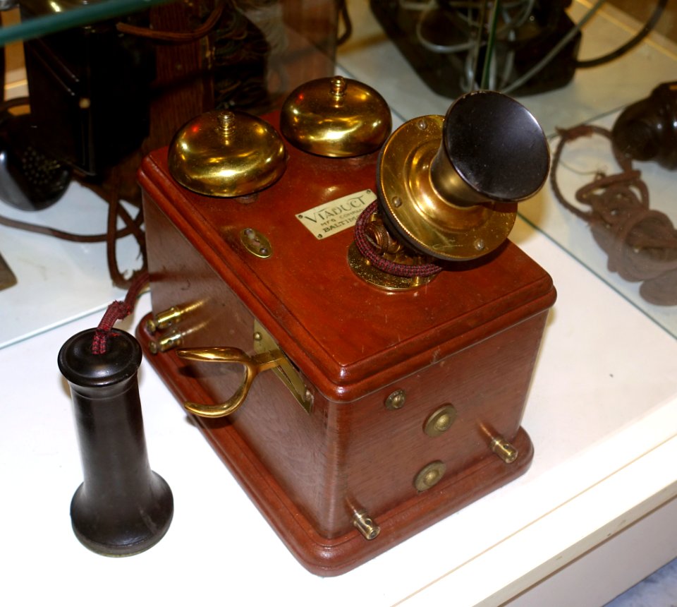 Viaduct Mfg Company, Baltimore - Telephone Museum - Waltham, Massachusetts - DSC08219