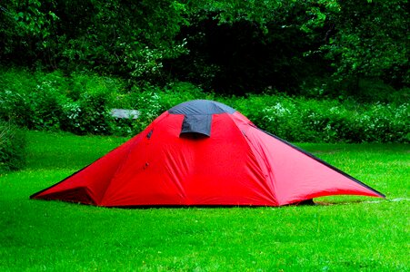 Tent nature green camping