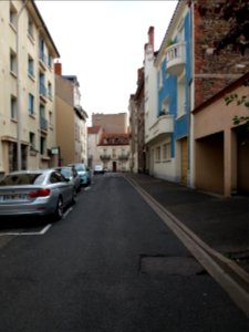 Vichy - Rue Darcet, depuis la rue Beauparlant