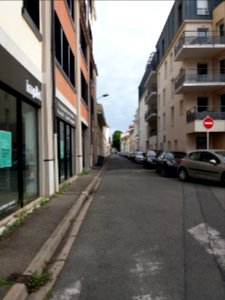 Vichy - Rue de Constantine, depuis le boulevard du Sichon