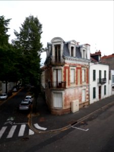 Vichy - Rue de la Gare, depuis l'avenue de Gramont (1)