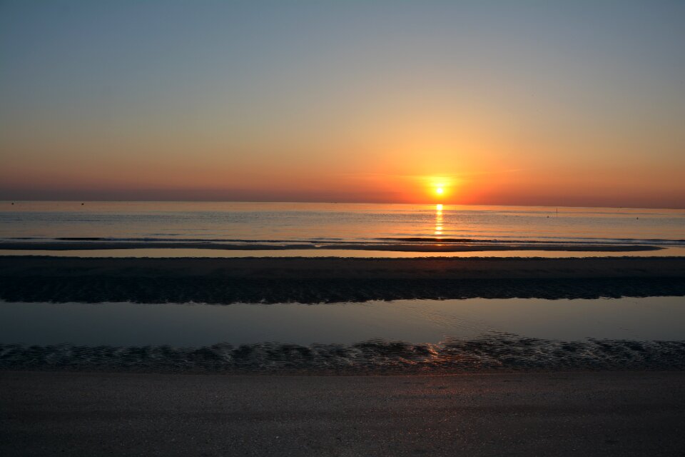 Good morning beach offshore photo